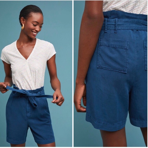 paperbag bermuda shorts